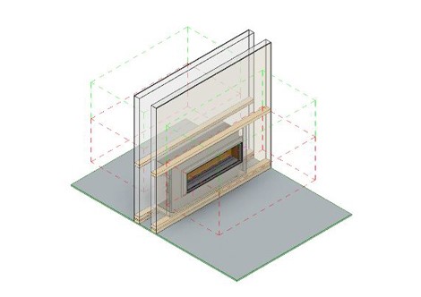Linear 1500 Double Side - Isometric