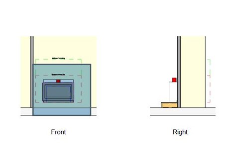 Symmetry RDV3611 Standard Frame Elevations in Wall Framing