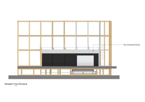 Linear 800 Double Side Indicative Framing Layout