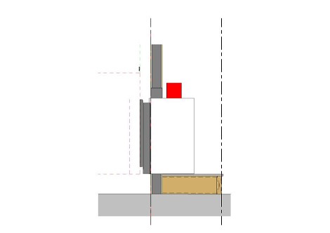 Symmetry RDV3611 Standard Frame Section Across in Wall Framing