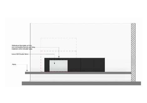 Linear 800 Double Side Back Elevation