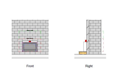 Symmetry RDV3611 Standard Frame Elevations in Masonry