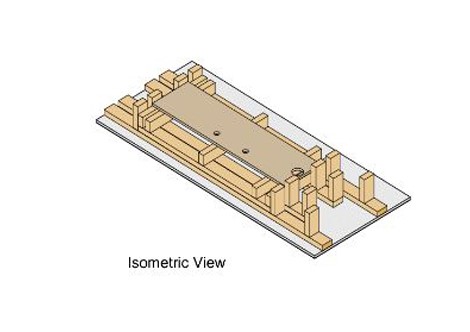 Linear 800 Single Side Fire Platform Detail