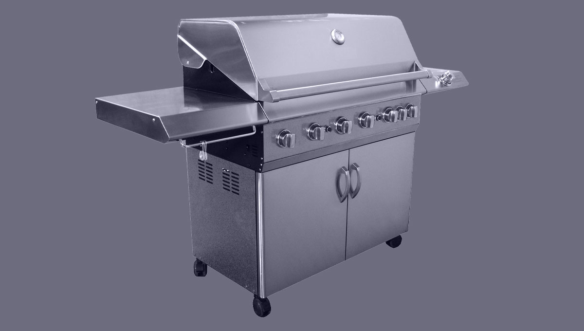 M10 exclusive Alfresco SS 6-burner 2008 BBQ - Rinnai