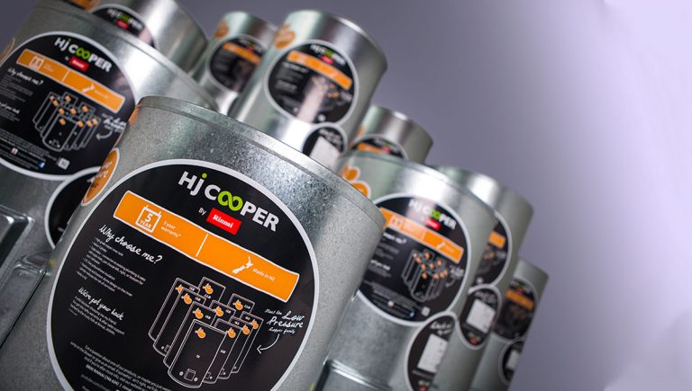 HJ Cooper Low Pressure Copper Indoor Cylinders - Rinnai