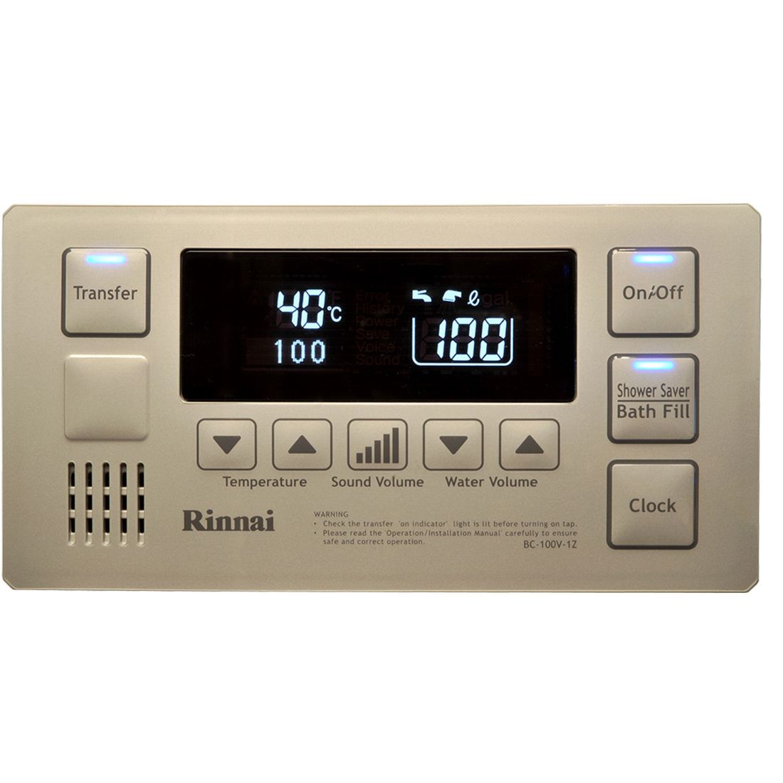 Rinnai Inf Controller BC100V